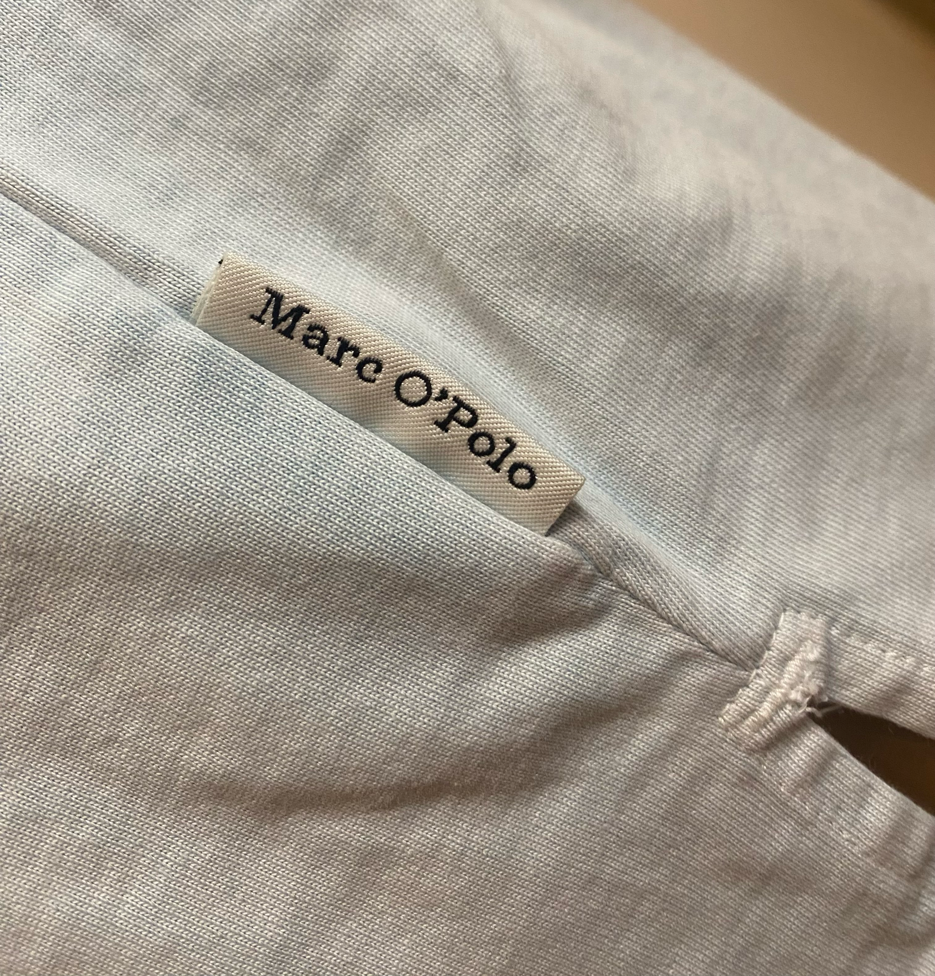 Marc O’Polo - T-Shirt - mit Print - hellblau Gr. 128 / 134 - neuwertig