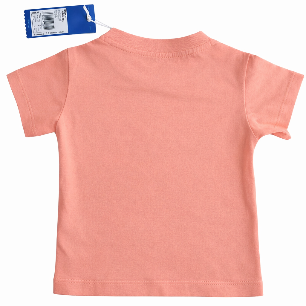ADIDAS Originals - T-Shirt mit Druck - orange Gr. 80 - Neu - mit Etikett