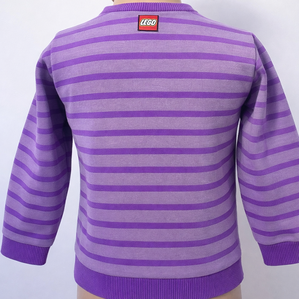 LEGO WEAR - Hoodie/Sweater/Pullover - lila mit Druck - Mädchen - Gr. 86 - sehr gut
