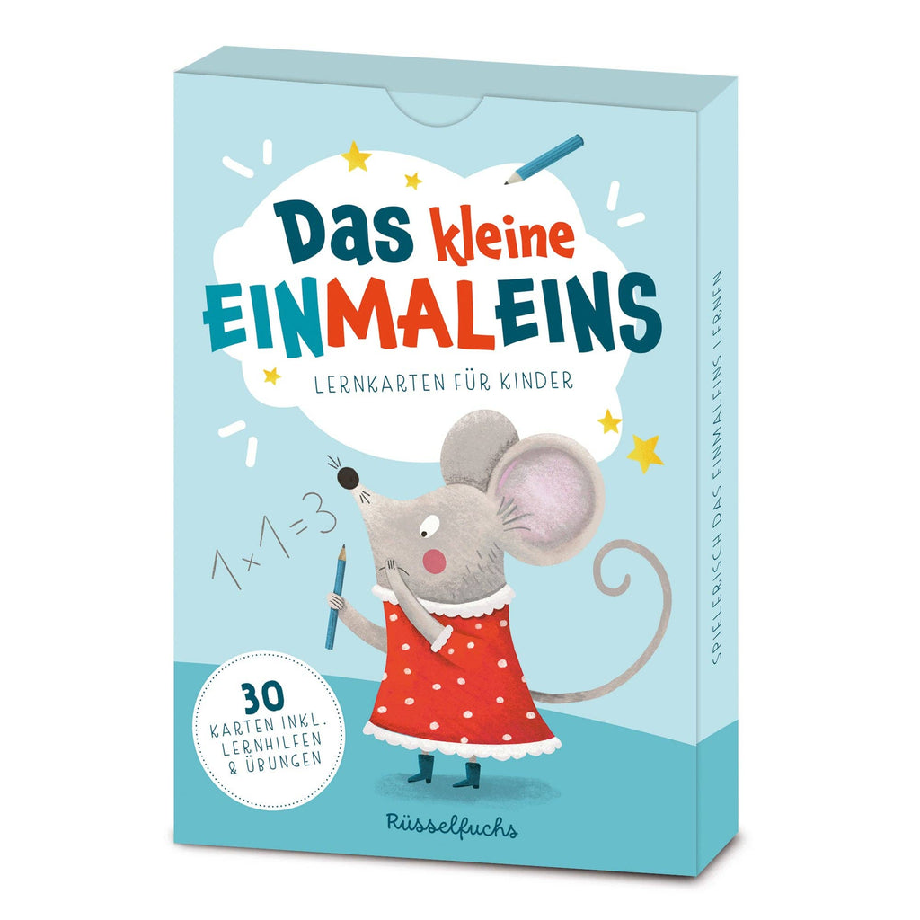 Einmaleinskarten mit Zahlenreihen 1-10 inkl. Lerntipps & Übungen "Das kleine Einmaleins" - Made in Deutschland - NEU &  OVP