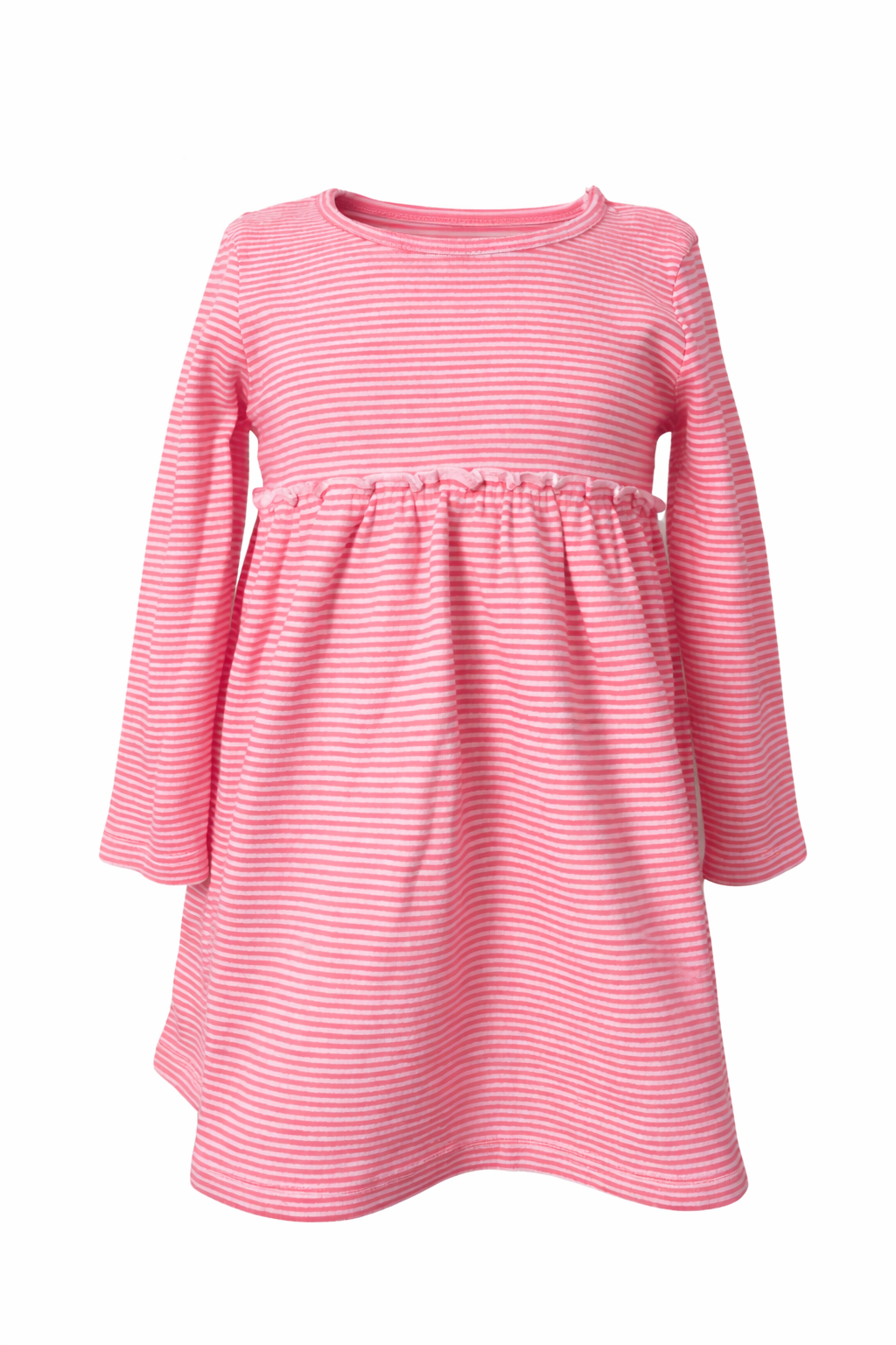 Tom Tailor - Kleid - rosa gestreift - Mädchen - Gr. 92 - neuwertig