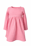 Tom Tailor - Kleid - rosa gestreift - Mädchen - Gr. 92 - neuwertig
