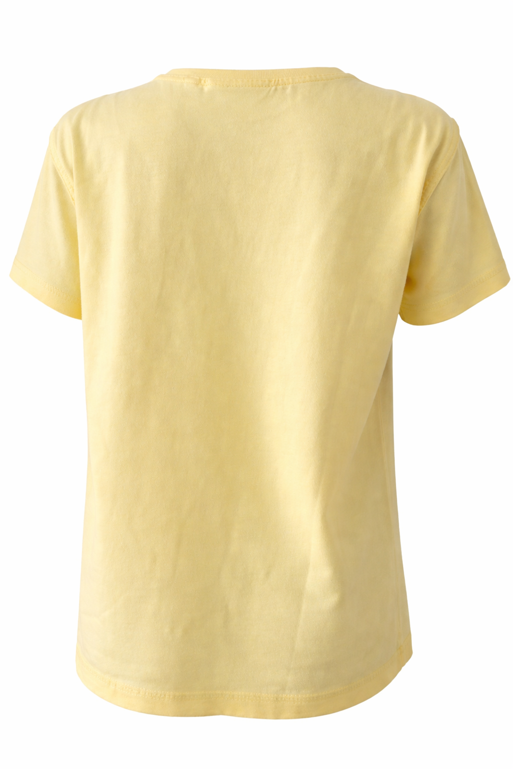 TomTailor - T-Shirt mit Druck & Stickerei - gelb - Gr. 116 - Neu mit Etikett