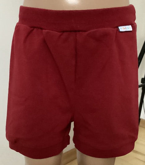 BABAUBA Mädchen Shorts bordeaux Gr. 122 - sehr gut