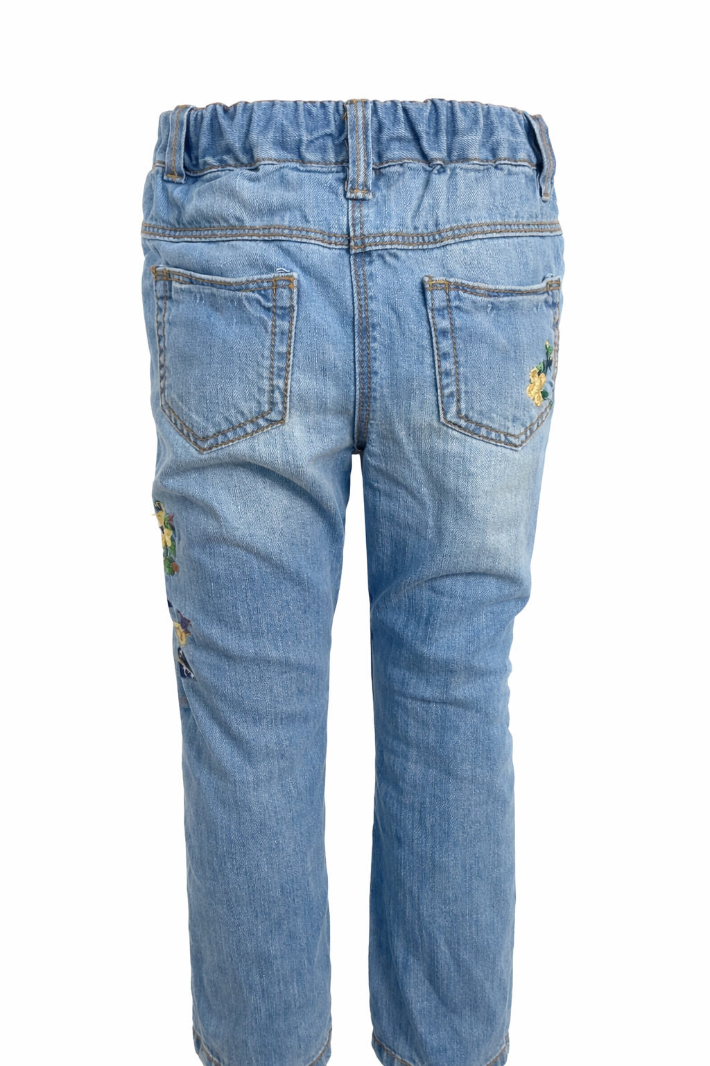 NEXT - Jeans - mit Bestickung - hellblau - Mädchen - Gr. 110 - neuwertig