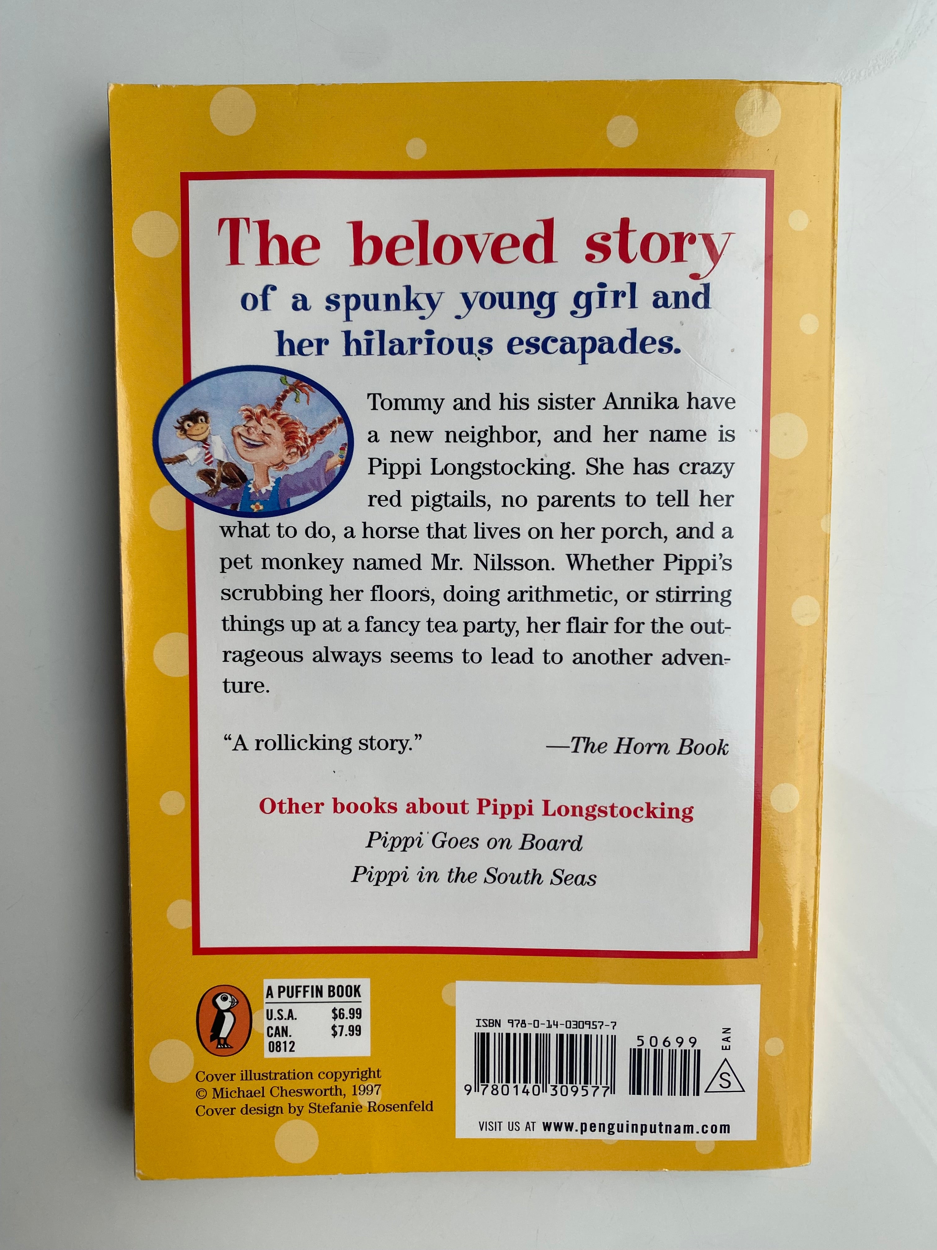 Pippi Longstocking - von Astrid Lindgren - englisch - sehr gut