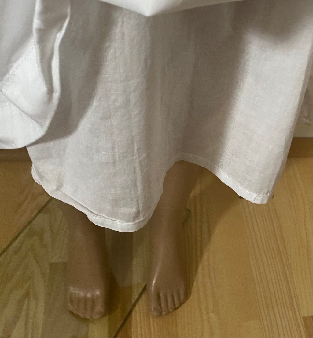 Vertbaudet - Kleid (festlich) - weiß - Mädchen - Gr. 98 - neuwertig