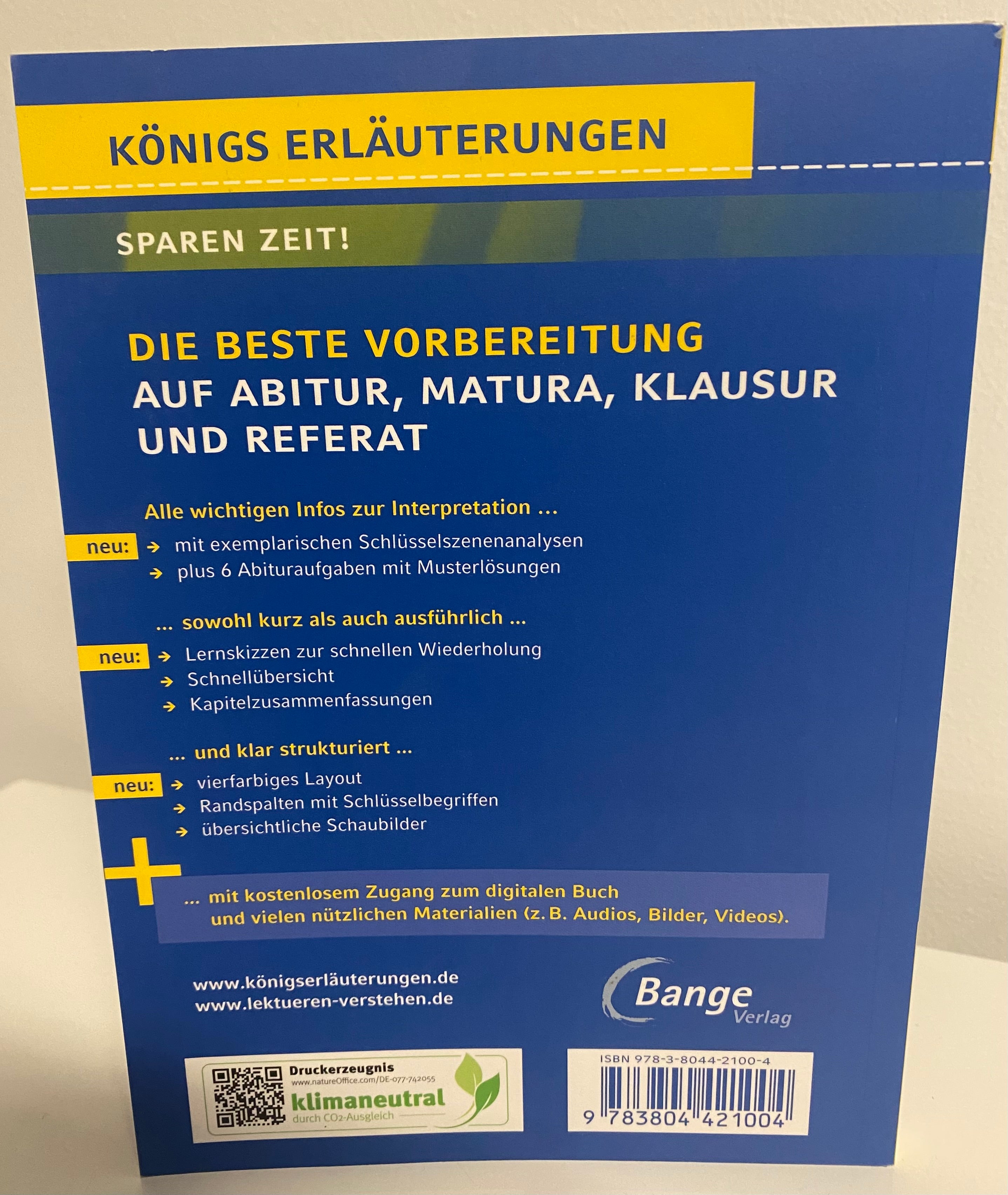 Bahnwärter Thiel - Analyse Interpretation - von Gerhart Hauptmann -  neuwertig