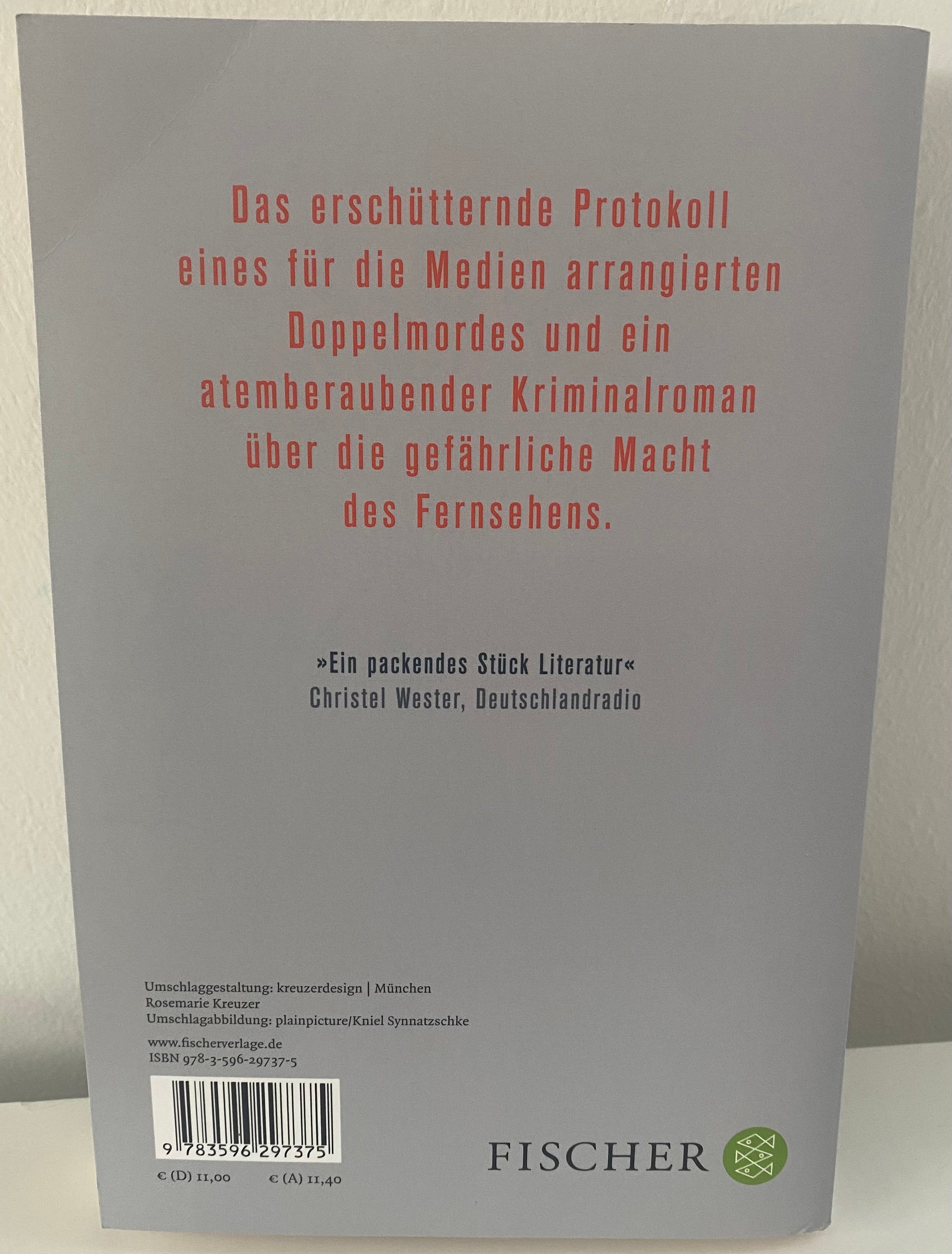 Der Kameramörder - von Thomas Glavinic - Kriminalroman - sehr gut