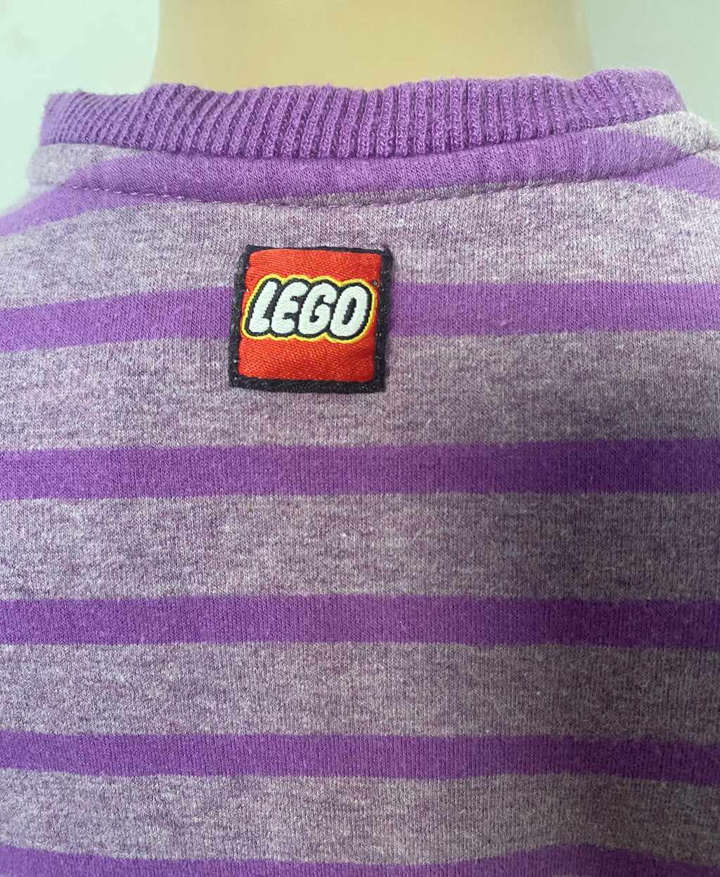 LEGO WEAR - Hoodie/Sweater/Pullover - lila mit Druck - Mädchen - Gr. 86 - sehr gut