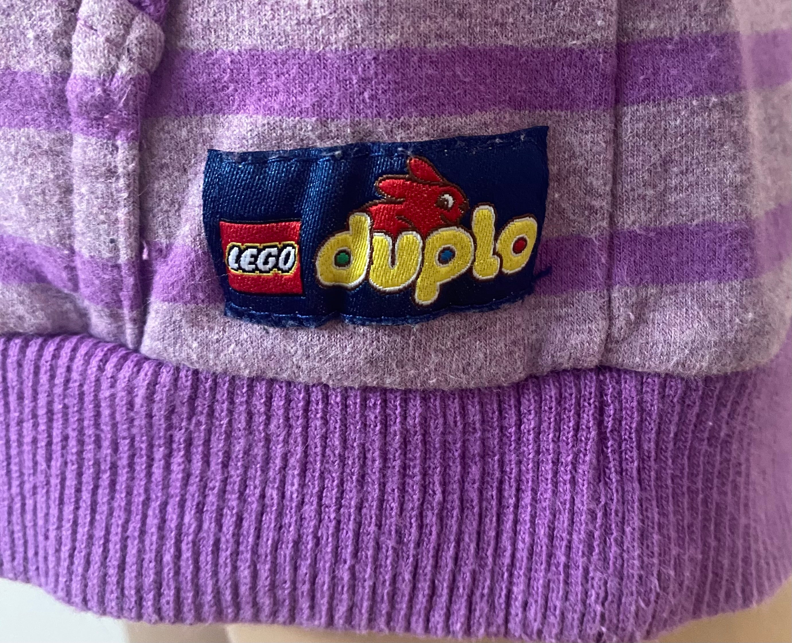 LEGO WEAR - Hoodie/Sweater/Pullover - lila mit Druck - Mädchen - Gr. 86 - sehr gut