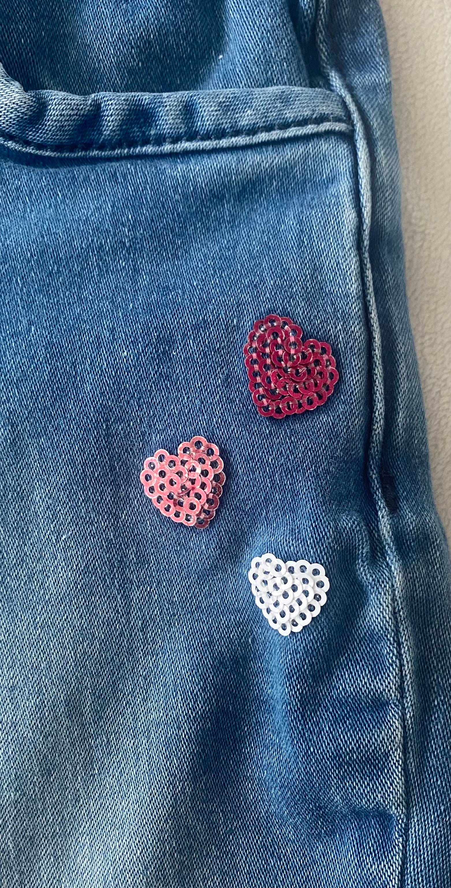 Topolino Mädchen Jeans blau mit Einhorn Gr. 116 - sehr gut