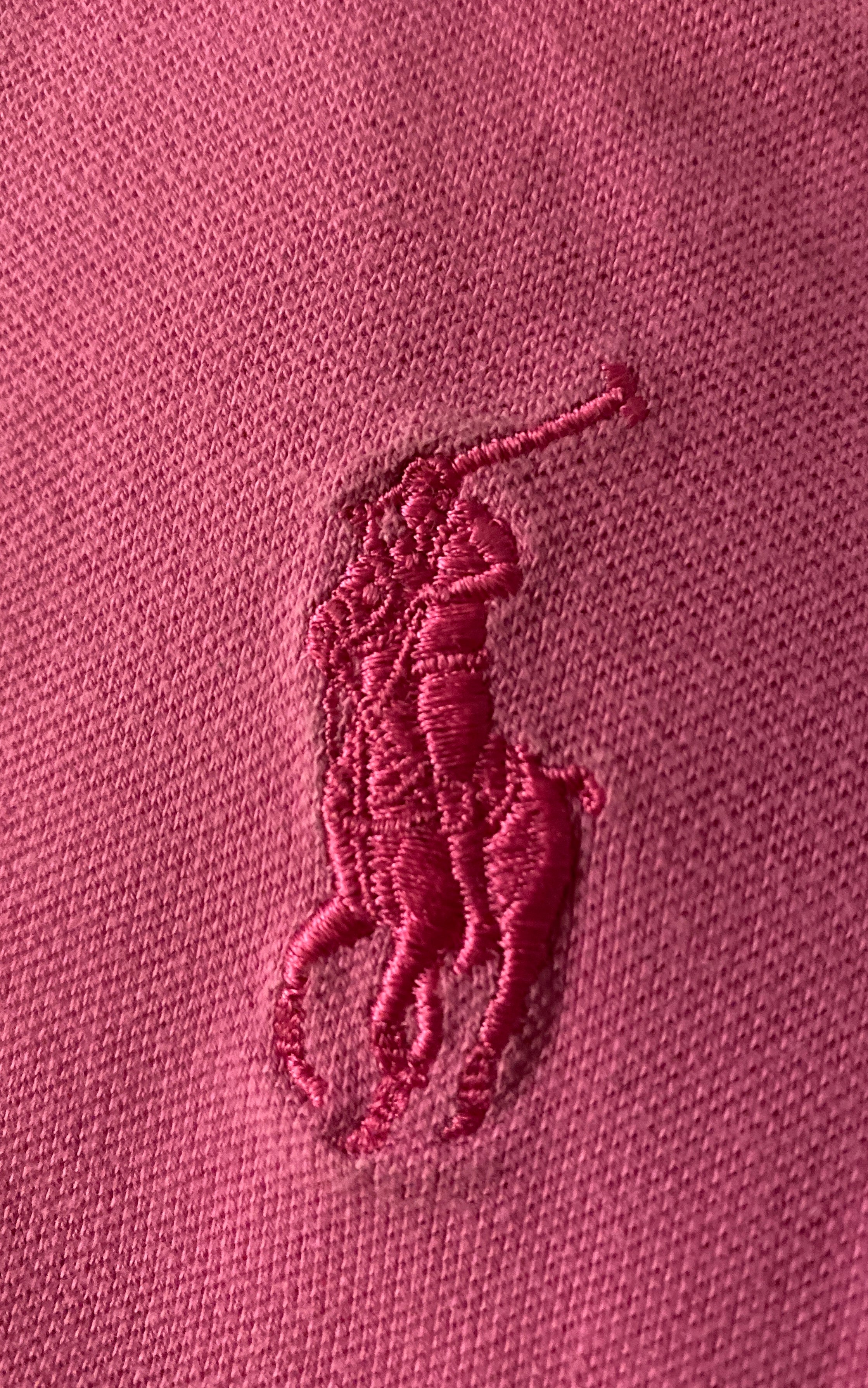 Original Ralph Lauren - Poloshirt - Pink Big Pony - Mädchen - Gr. 80 - sehr gut