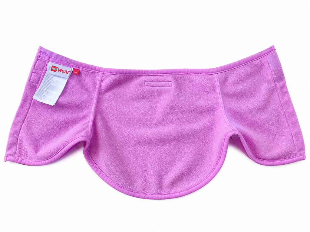 LEGO Wear Fleece-Schulterwärmer in Pink und Lila Gr. 128-140 Rückseite
