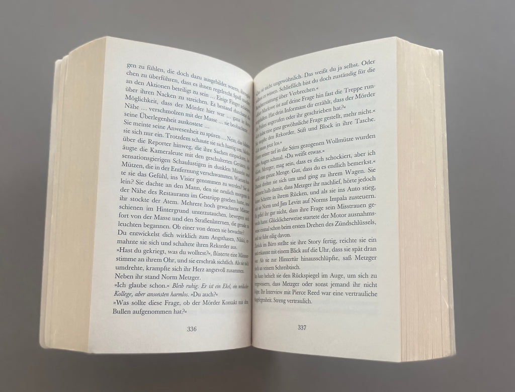 Taschenbuch „Ewig sollst du schlafen“ von Lisa Jackson, Knaur Verlag, spannender Psychothriller in sehr gutem gebrauchten Zustand. Innenseite