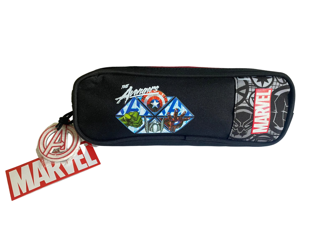 Marvel Avengers Federmäppchen schwarz mit Avengers-Motiv
