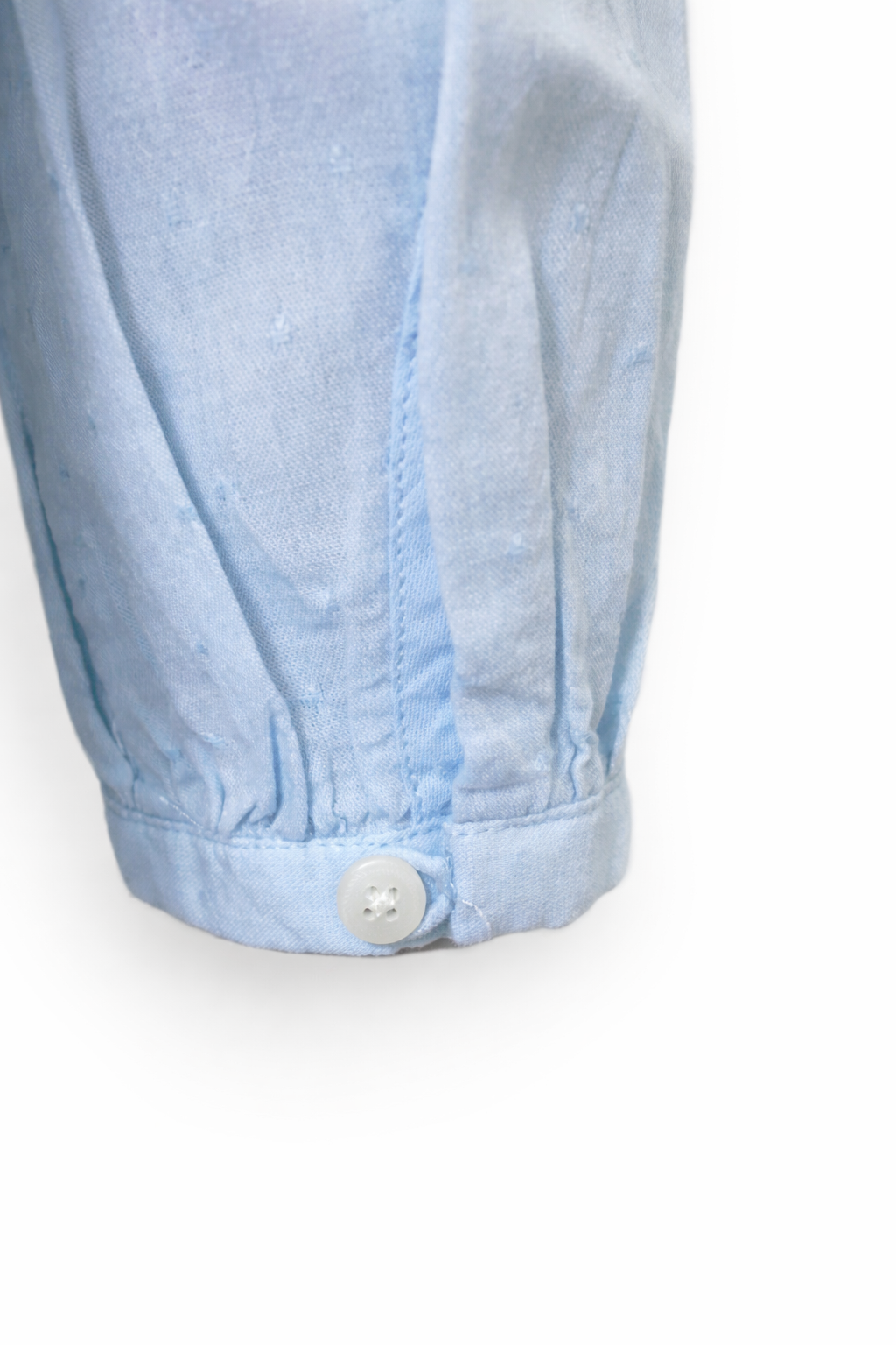 Polo Ralph Lauren - Bluse mit Rüschen - Mädchen - hellblau Gr. 104 - neuwertig