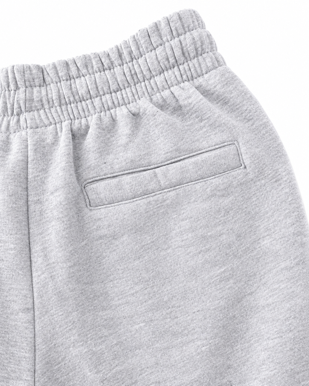 Graue REVIEW Jogginghose in Größe XS mit Logo-Print auf der Vorderseite – Second Hand Tasche