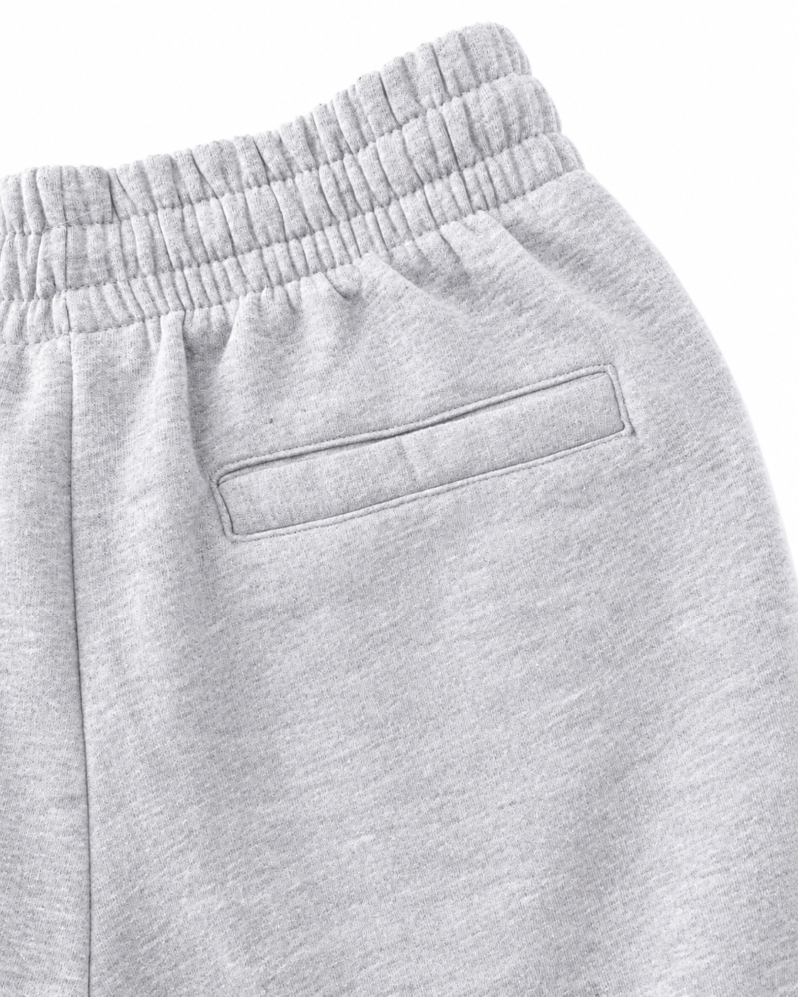 Graue REVIEW Jogginghose in Größe XS mit Logo-Print auf der Vorderseite – Second Hand Tasche