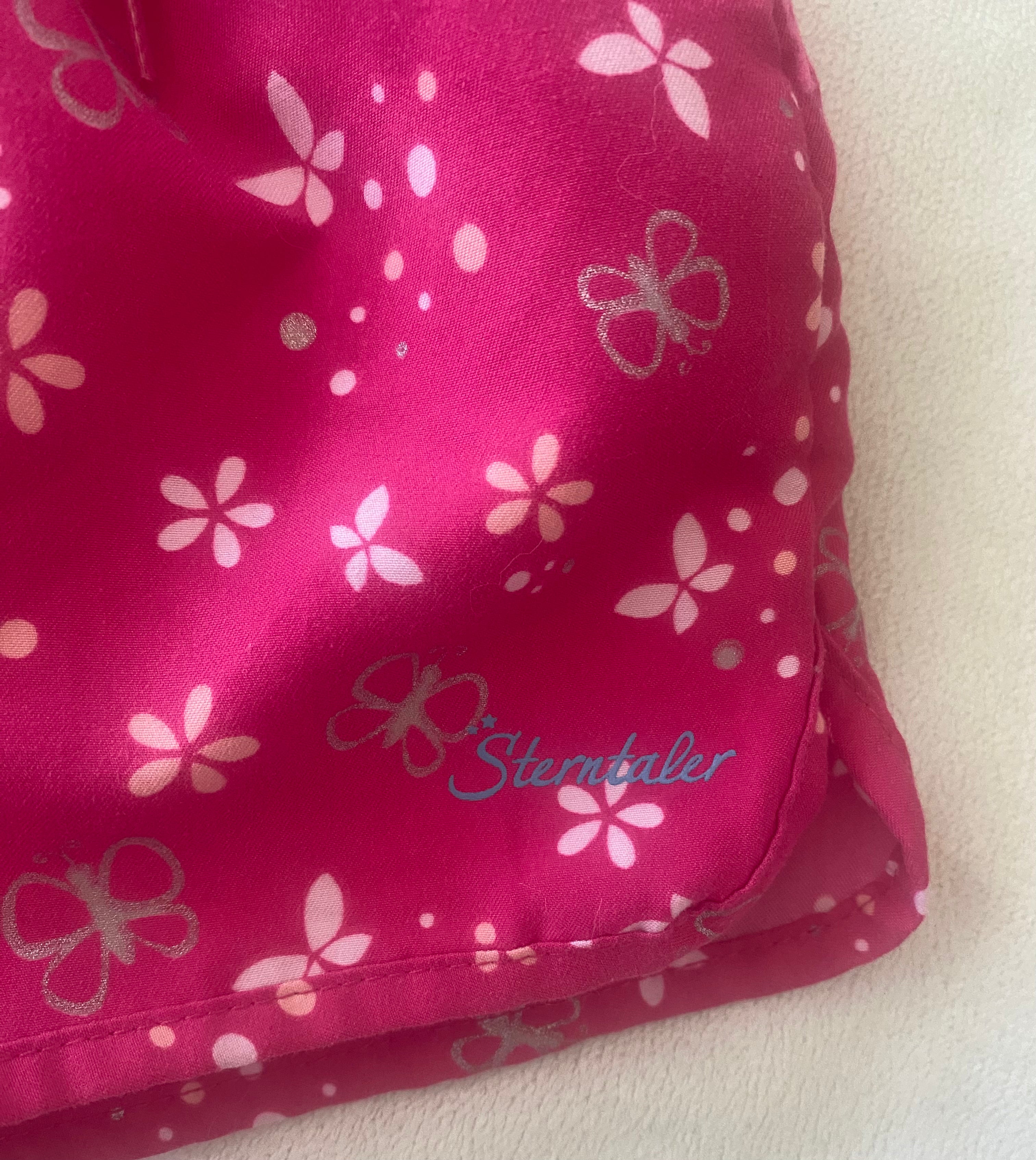 Sterntaler Mädchen Badehose Detail Logo Blumen Schmetterling Muster pink Kinder Bademode
