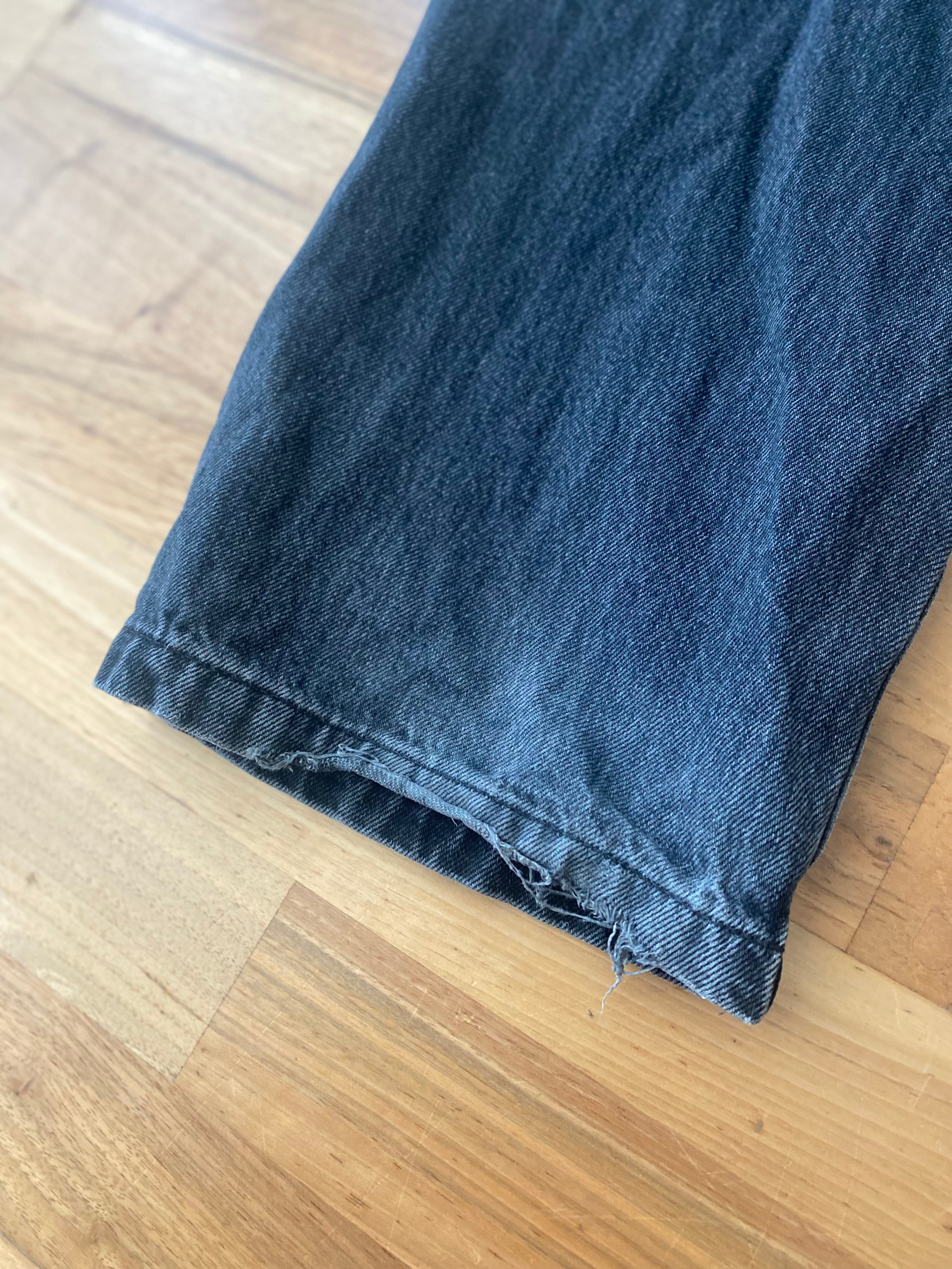Original Tommy Hilfiger Girls schwarz Jeans straight W27 x  L32 - sehr gut