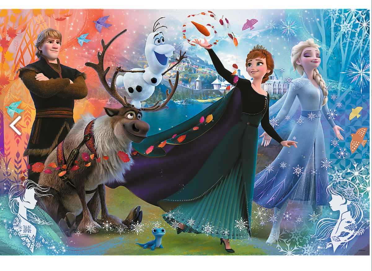 Trefl Junior Disney Frozen Super Shape XL Puzzle 160 Teile für Kinder ab 6 Jahren