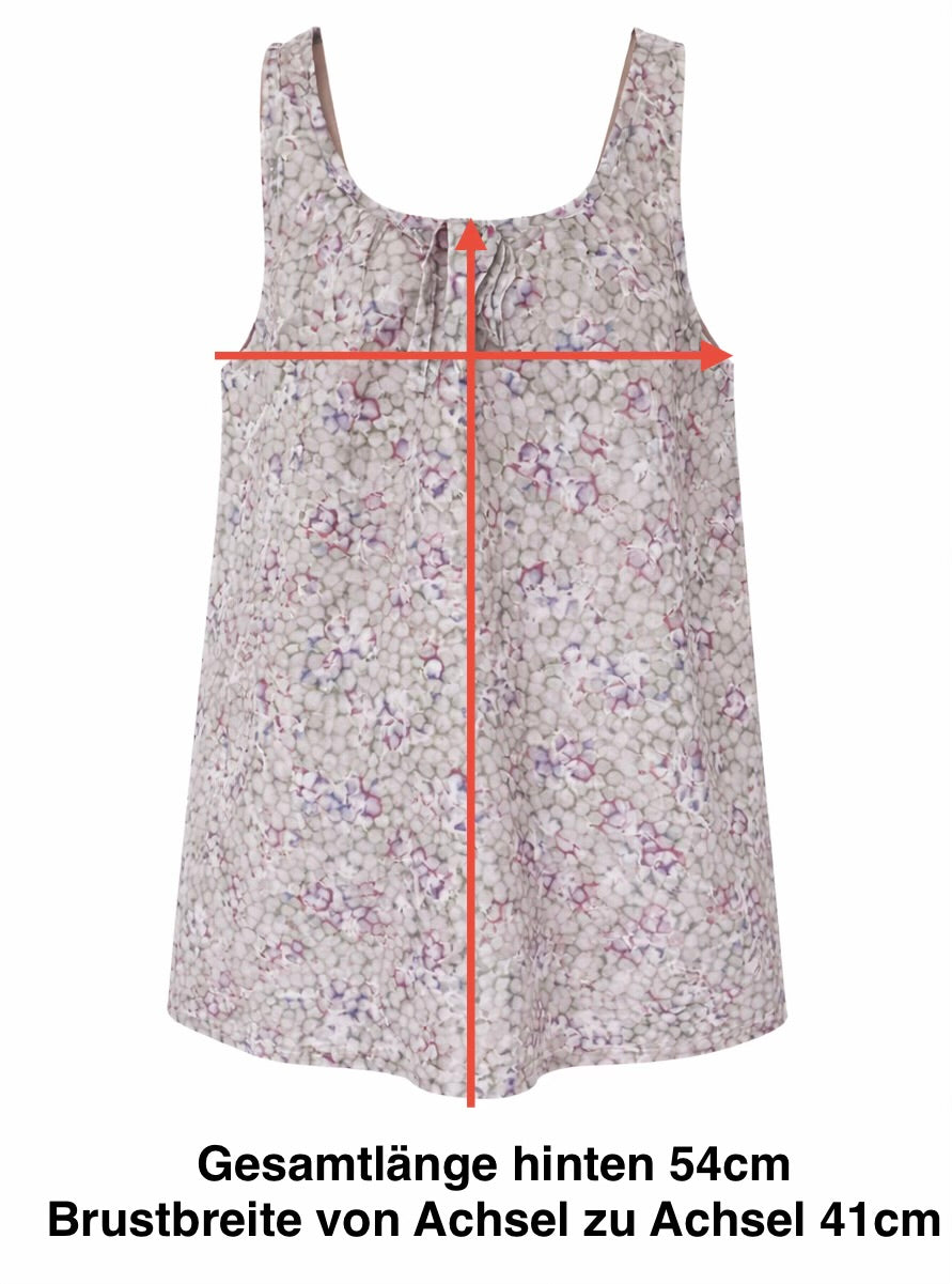Marc O‘POLO Mädchen Blusentop mit floralem Design Gr. 152 - sehr gut